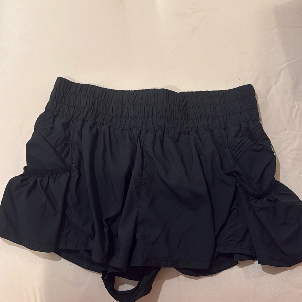 Black Get Your Flirt On FP Movement Shorts